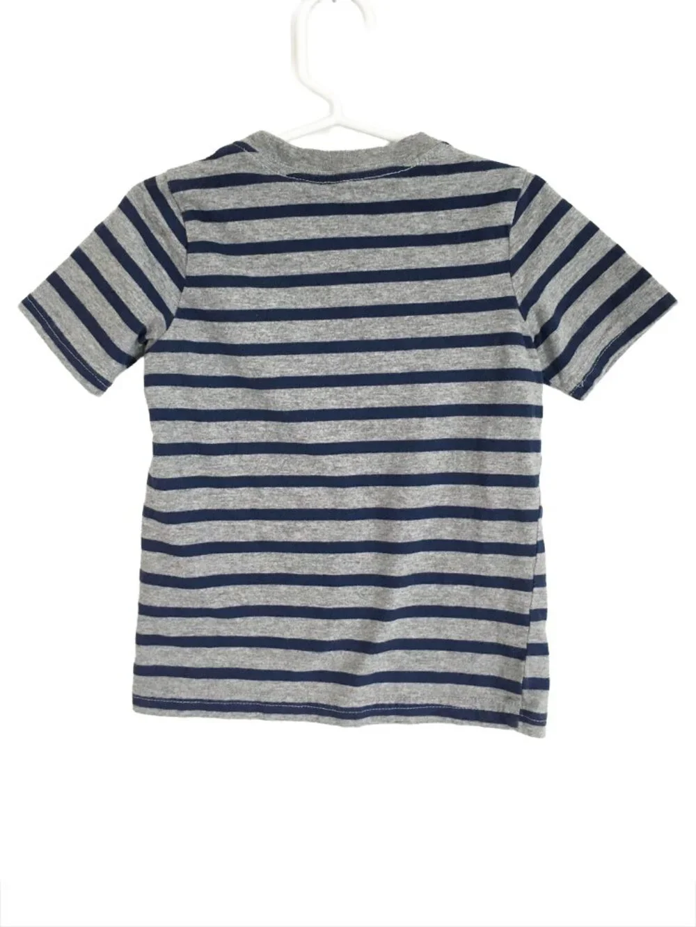 Carters Boy's Gray & Navy Striped T-Shirt Size 3T
